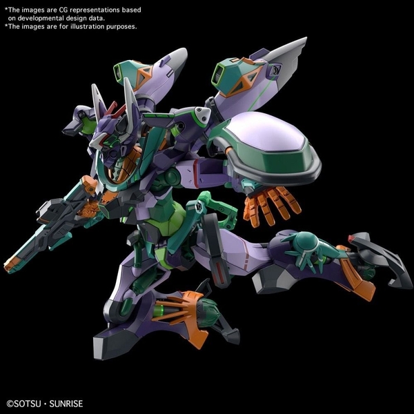 Mô Hình Lắp Ráp Gundam HG GQ 1/144 Gundam GFreD của Bandai Nhật Bản