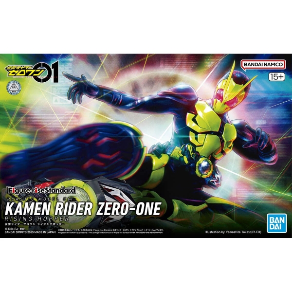 Mô Hình Lắp Ráp FRS Figure-rise Standard KAMEN RIDER ZERO-ONE RISING HOPPER của Bandai Nhật Bản