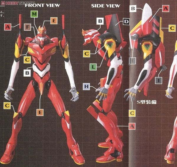 Mô Hình Lắp Ráp Gundam HG EVANGELION 02 (NEW MOVIE 