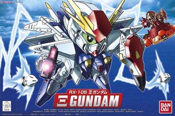 Mô Hình Lắp Ráp Gundam BB386 Xi Gundam của Bandai Nhật bản