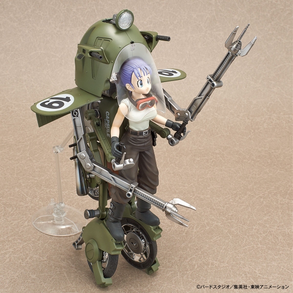 Mô Hình lắp Ráp FRS Figure-rise Mechanics Bulma’s Variable No.19 Motorcycle của Bandai Nhật bản