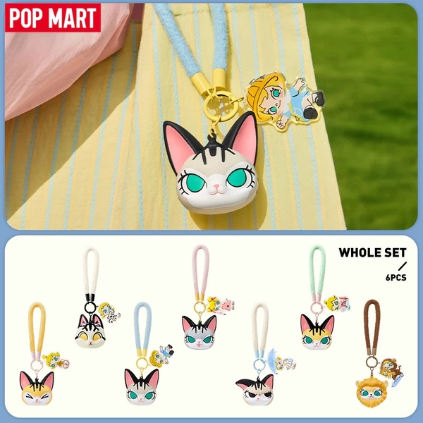 Móc khóa Baby Molly & Baby Tabby Series-Squishy Charm của POP MART