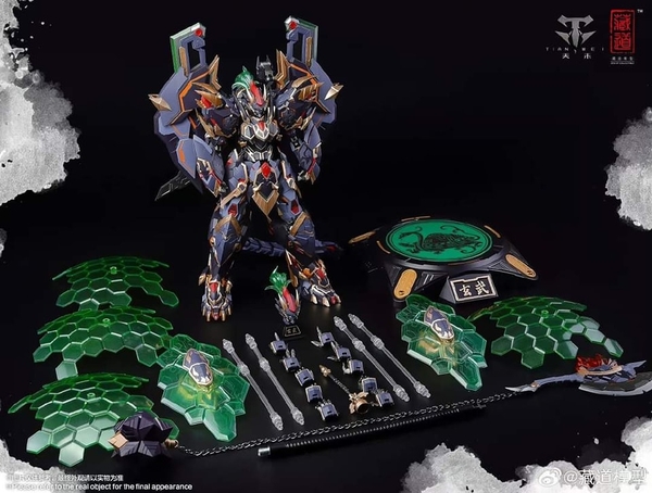 Mô Hình Ráp Sẵn MetalBuild 1/72 CD-04 Black Tortoise Xuanwu (Huyền Vũ) của CangDao Model