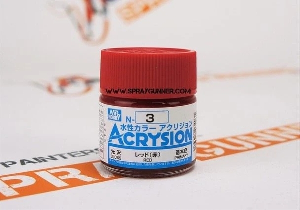 Sơn Gốc Nước ACRYSION HOBBY COLOR N1-N24 10mL Mr. Hobby - Sơn Mô Hình, Sơn Gundam