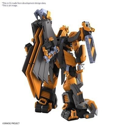 Mô Hình Lắp Ráp Gundam Super Robot Wars HG Gunleon (tặng kèm action base 7) của Bandai Nhật Bản
