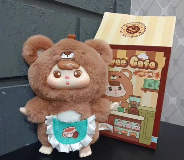 Túi Mù Blindbox móc khoá gấu bông Miyee Coffee Plush Pendant Series