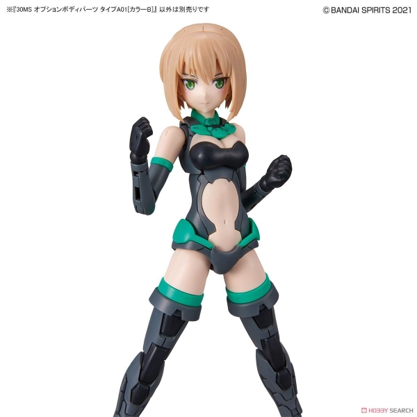 Mô Hình Lắp Ráp Bộ Phụ Kiện 30MS Phụ kiện Option Body Parts Type A01 - Color B của Bandai Nhật Bản