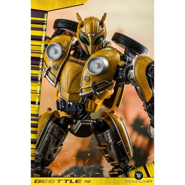 Mô hình Transformer TC-02 Bumblebee phần phim bee movie của Transcraft