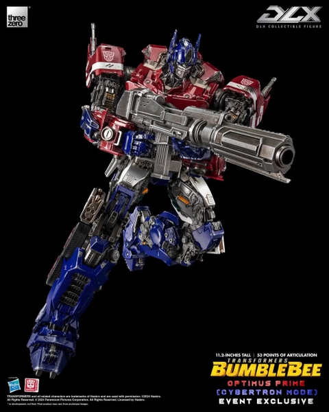 Mô Hình Ráp Sẵn Threezero Transformers: Bumblebee DLX Optimus Prime (Cybertron Mode) – bản Event Exclusive của Threezero