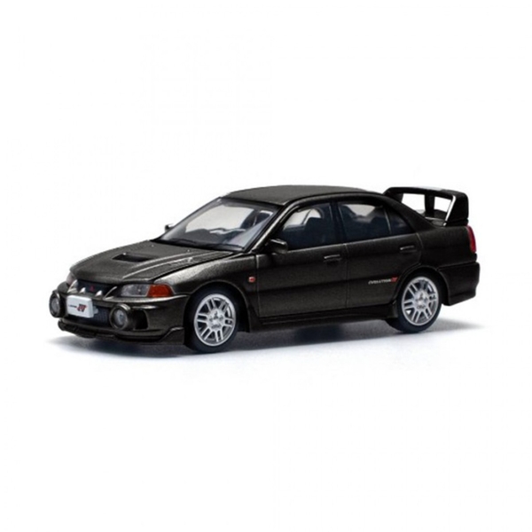 Mô Hình Xe POPRACE PR640227 MITSUBISHI LANCER EVOLUTION IV - PYRENEES BLACK PEARL