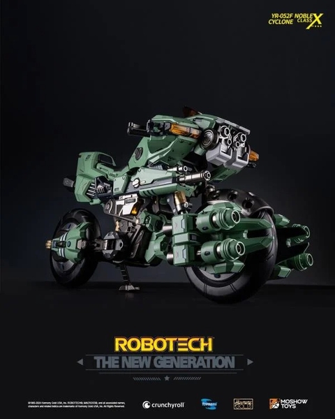 Mô Hình Ráp Sẵn MB Robotech Ultimate X-Class Space Fortress Cyclone Motorcycle của Moshow toys