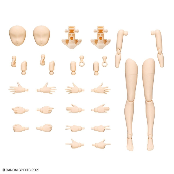 Mô hình Lắp Ráp 30MS Bộ Phụ kiện Mô hình Lắp Ráp 30MS Bộ Phụ kiện OPTION BODY PARTS ARM PARTS & LEG PARTS [COLOR A] của Bandai Nhật Bản
