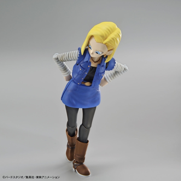 Mô Hình Lắp Ráp FRS Figure-rise Standard Android #18 (PKG renewal) của Bandai Nhật Bản