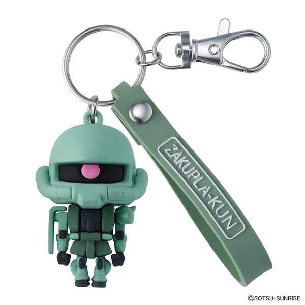 Mô Hình Móc Treo ZAKUPLA-KUN 3D RUBBER MASCOT KEYCHAIN của Bandai nhật bản
