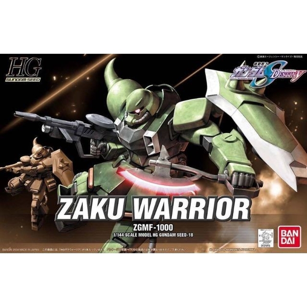 MÔ HÌNH LẮP RÁP HG SEED 1/144 ZAKU WARRIOR ZGMF-1000 Chính Hãng BANDAI
