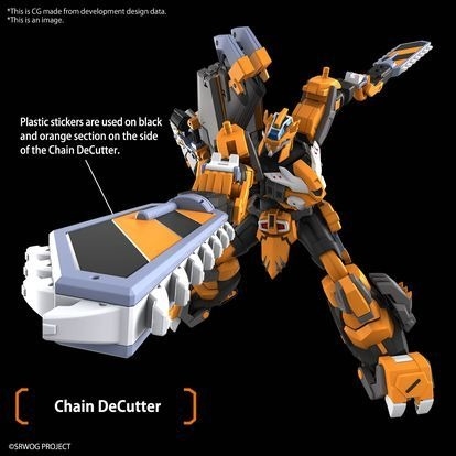 Mô Hình Lắp Ráp Gundam Super Robot Wars HG Gunleon (tặng kèm action base 7) của Bandai Nhật Bản