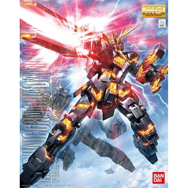 Mô Hình Lắp Ráp Gundam MG Unicorn Gundam 02 Banshee của Bandai Nhật Bản