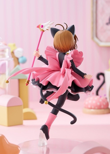 Mô Hình Figure POP UP PARADE Sakura Kinomoto Black Cat Costume Ver L Size - Cardcaptor Sakura của Good Smile Company