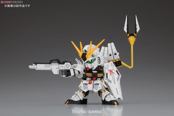 Mô Hình Lắp Ráp Gundam SD BB387 νGUNDAM của Bandai Nhật Bản