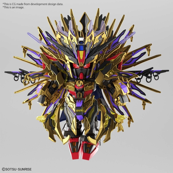 Mô Hình Lắp Ráp Gundam SDW HEROES QIONGQI STRIKE FREEDOM GUNDAM của Bandai nhật bản