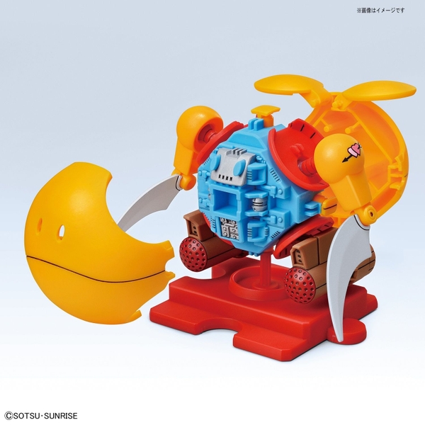 Mô Hình lắp Ráp Gundam Haropla Zakrello Haro của Bandai Nhật Bản