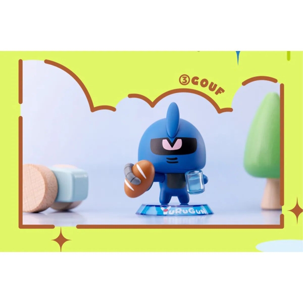 Mô Hình Blindbox hộp mù YURUGUN BLIND BOX VOL.2 của Bandai Nhật Bản