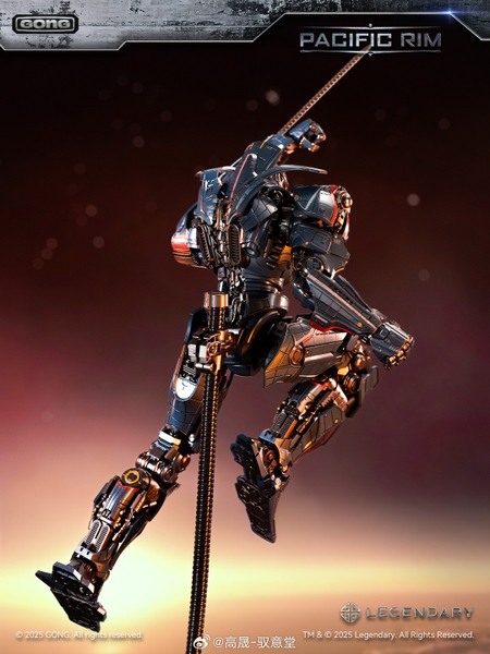 Mô Hình Ráp Sẵn Gong Studio X Pacific Rim: Gipsy Danger Metal Action Figure
