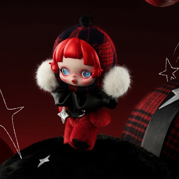 Mô HÌnh POP MART SKULLPANDA Winter Symphony Series Plush Blind Box Action Toys Figure