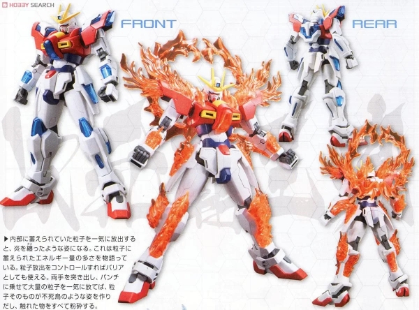 Mô Hình Lắp Ráp Gundam HGBF 1/144 TRY BURNING GUNDAM của Bandai Nhật Bản