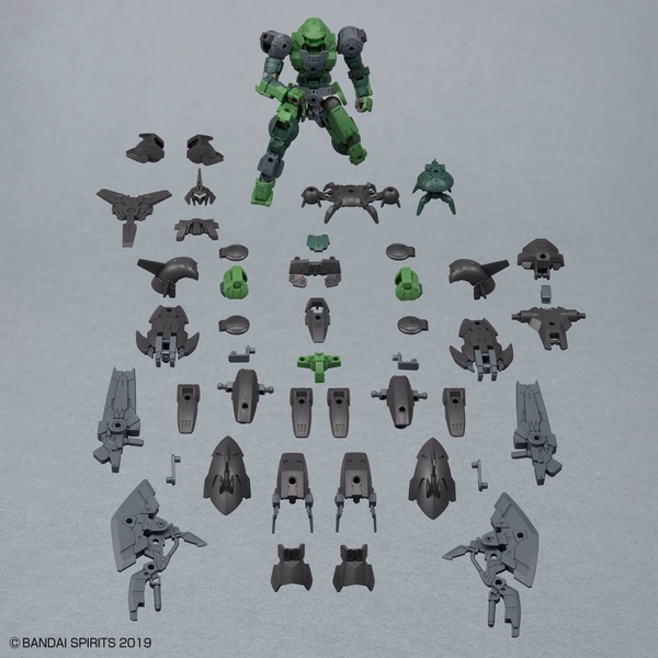Mô Hình Lắp Ráp 30MM 1/144 bEXM-15FA FULL ARMOR PORTANOVA của Bandai Nhật Bản