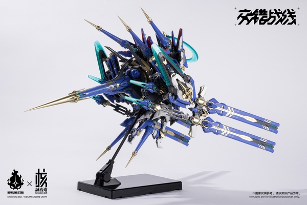 [Đặt Trước] [Lô 1] Mô Hình Lắp Ráp Intersecting Frontline Mecha God - COLADA - Gồm 11 bộ đèn led độc lập và hơn 950 chi tiết