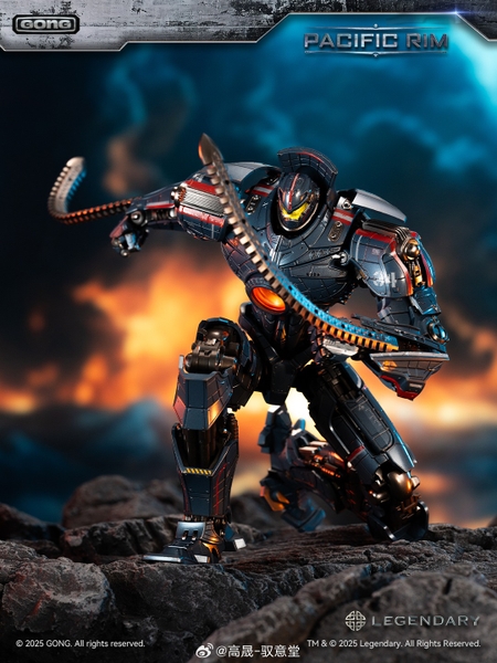 Mô Hình Ráp Sẵn Gong Studio X Pacific Rim: Gipsy Danger Metal Action Figure