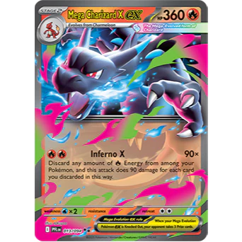Thẻ Pokemon TCG: Mega Evolution - Phantasmal Flames Booster Box Chính Hãng