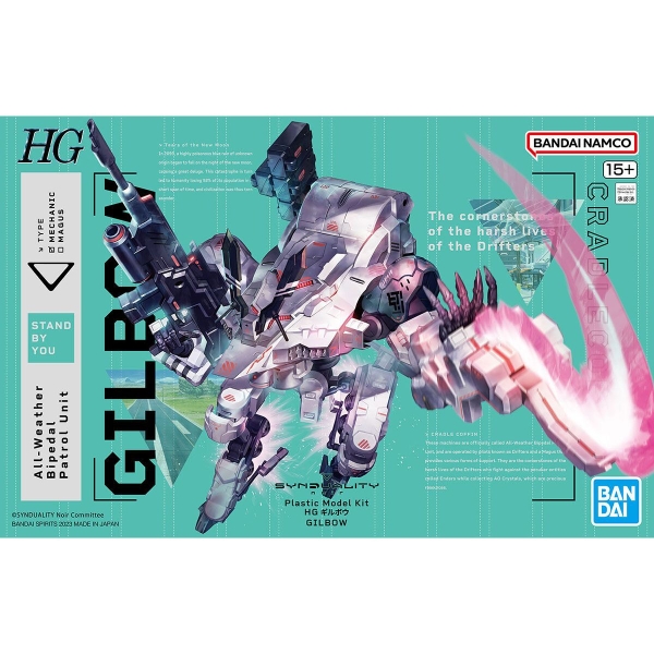 Mô Hình Lắp Ráp Gundam HG Synduality Gilbow của Bandai Nhật Bản