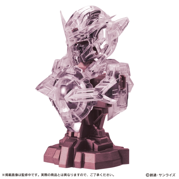 Mô Hình Gashapon MS Mechanical Bust 02 Gundam Exia / 05 Gundam Exia Trans-Am Color của Bandai Nhật bản