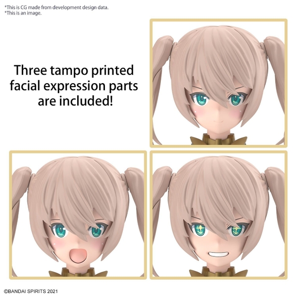 Mô Hình Lắp Ráp 30MS SIS-Tc20g Tukirna Diearth - Innocente Form của Bandai Nhật Bản