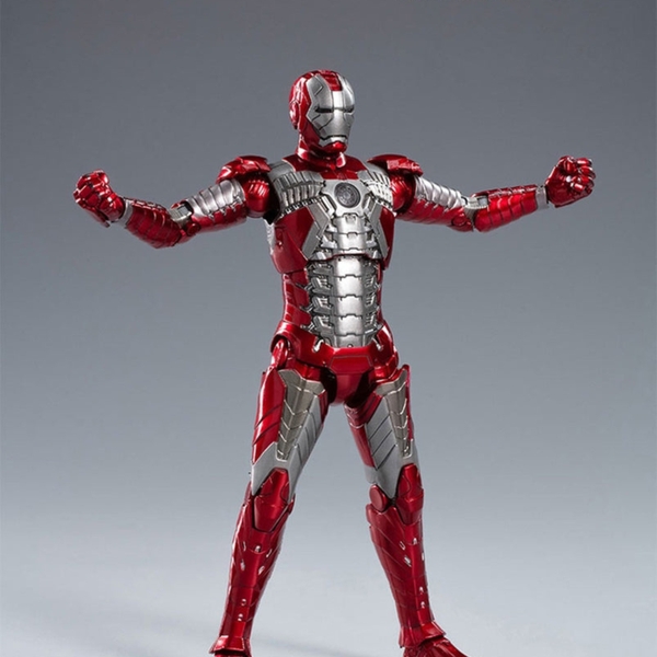 Mô Hình Ráp Sẵn Marvel Iron Man Mark 5 1:10 của ZDToys