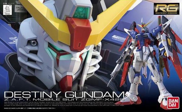 Mô hình lắp Ráp Gundam RG 11 Destiny Gundam 1/144 SEED Destiny của Bandai nhật bản