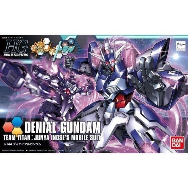 Mô Hình Lắp Ráp Gundam HGBF 1/144 DENIAL GUNDAM của Bandai Nhật bản