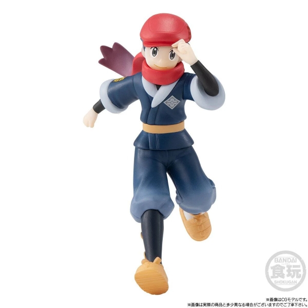 Mô Hình Ráp Sẵn POKEMON SCALE WORLD HISUI REGION REI & TYPHLOSION & DECIDUEYE& SAMUROTT (HISUIAN FORM) của Bandai Nhật