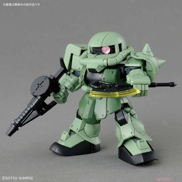 Mô Hình Lắp Ráp Gundam SD GUNDAM CROSS SILHOUETTE ZAKU II của Bandai Nhật Bản