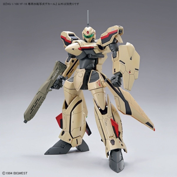 Decal Chuyên dụng HG Macross Plus 1/100 YF-19 Water Decal của Bandai Nhật Bản