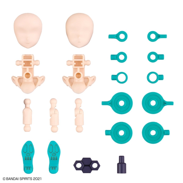 Mô Hình Lắp Ráp 30MS Phụ Kiện Option Parts Set 7 - Evil costume - COLOR A của Bandai Nhật Bản