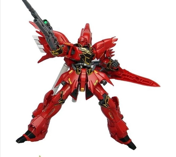 Mô Hình Lắp Ráp Gundam HGUC 1/144 MSN-06S Sinanju của Bandai Nhật Bản