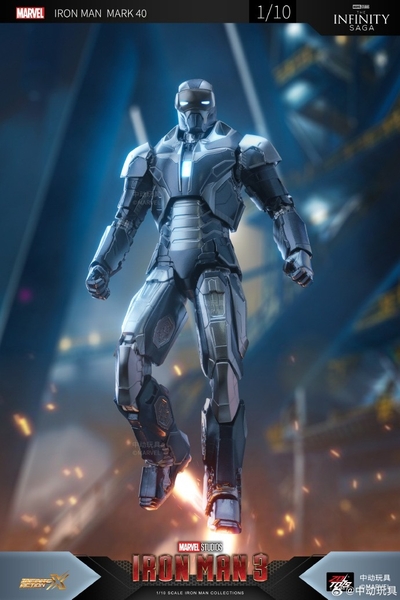 Mô Hình Ráp Sẵn Marvel 1/10 Iron Man Mk40 của ZDtoys