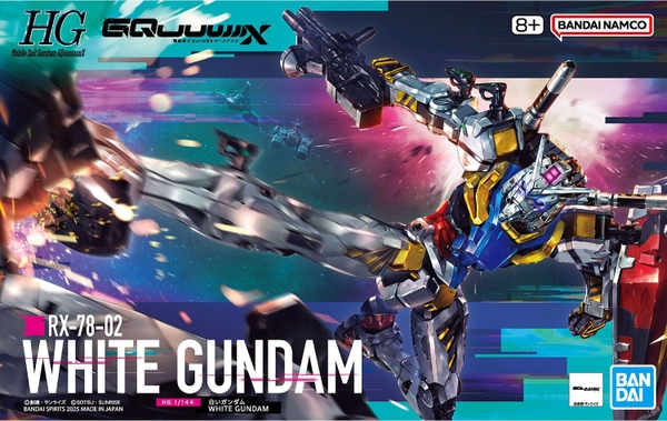 Mô Hình Lắp Ráp Gundam HG 1/144 WHITE GUNDAM của Bandai Nhật Bản