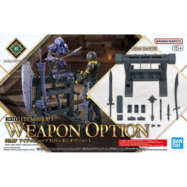 Mô Hình Lắp Ráp 30MF ITEM SHOP 3 (WEAPON OPTION) của Bandai Nhật Bản