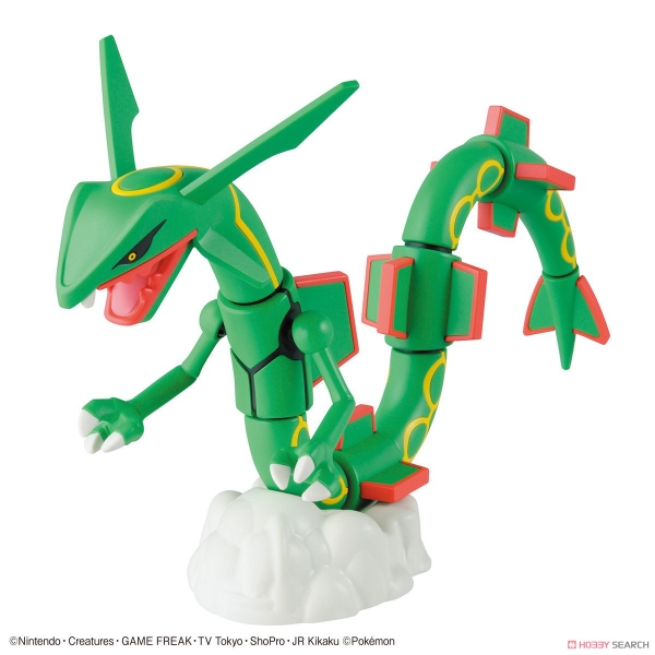 Mô hình Pokemon Plamo Collection 46 Rayquaza (Select Series) của Bandai Nhật Bản