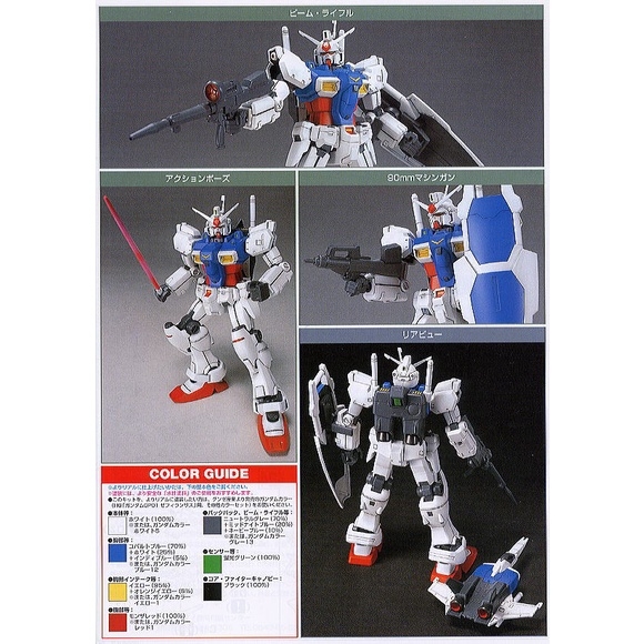 Mô hình lắp ráp 1/144 HGUC RX-78 GP01 ZEPHYRANTHES Của Bandai nhật