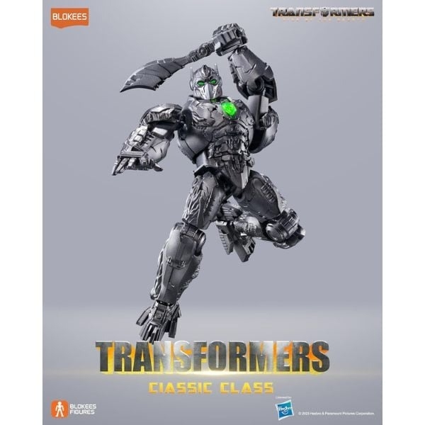 Mô Hình Lắp Ráp Transformers Model Kit Classic Class 05 Optimus Primal Luminous Eyes & Chest - Blokees